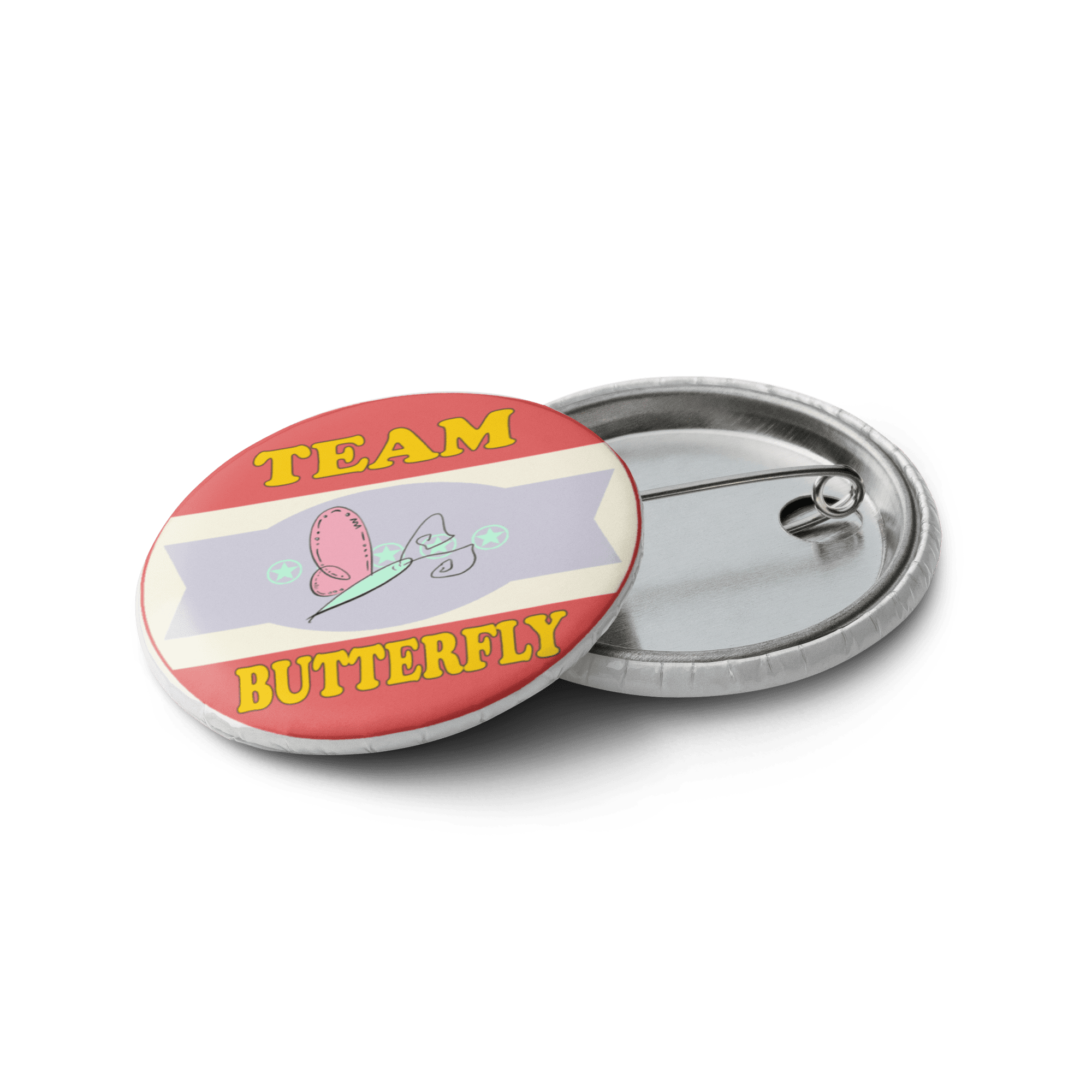 Snail & Butterfly - Small Pins - Front & Back