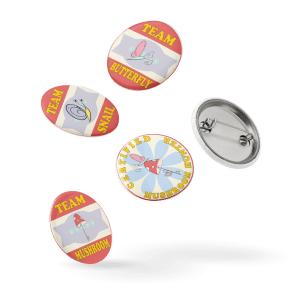 Snail & Butterfly - Small Pins - Set Childrens Book Giveaway Win Signed Copy